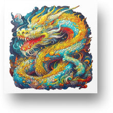 Load image into Gallery viewer, Chinese Dragon Wooden Puzzle Main Image
