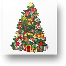 Load image into Gallery viewer, Christmas Tree - Wooden Puzzle - Main Image