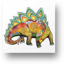 Load image into Gallery viewer,  Stegosaurus Wooden Puzzle Main Image