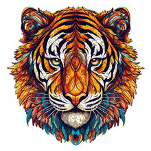 Load image into Gallery viewer, Tiger Wooden Jigsaw Puzzle