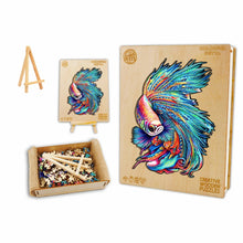 Load image into Gallery viewer, Charming Fish - Box Wooden Puzzle