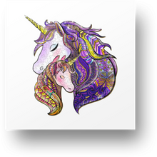 Load image into Gallery viewer, Magical Unicorns Wooden Puzzle Main Image