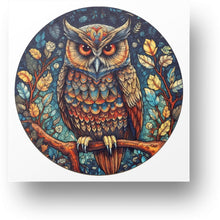 Load image into Gallery viewer, Night Owl Wooden Puzzle Main Image
