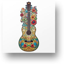 Load image into Gallery viewer, Romantic Guitar - Wooden Puzzle Main Image