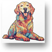 Load image into Gallery viewer, Watchful Labarador Wooden Puzzle Main Image