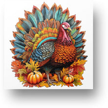 Load image into Gallery viewer, Wild Turkey - Wooden Puzzle Main Image