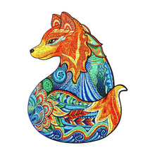 Load image into Gallery viewer, Cunning Fox Wooden Puzzle
