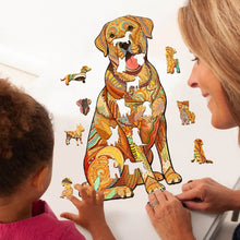 Load image into Gallery viewer, Labrador Wooden Puzzle Pieces