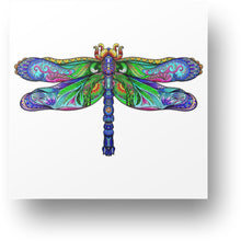 Load image into Gallery viewer, Fascinating Dragonfly Wooden Puzzle