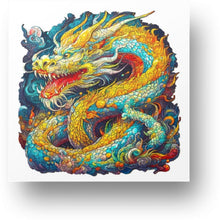 Load image into Gallery viewer, Chinese Dragon Wooden Puzzle Main Image
