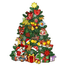 Load image into Gallery viewer, Christmas Tree - Wooden Jigsaw Puzzle
