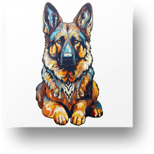 Load image into Gallery viewer, German Shepherd Wooden Puzzle Main Image

