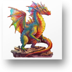 Magical Dragon Wooden Puzzle Main Image