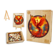 Load image into Gallery viewer, Mandala Phoenix Box Wooden Puzzle
