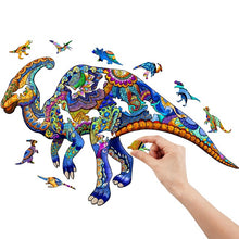 Load image into Gallery viewer, Paractenosaurus Wooden Puzzle Pieces
