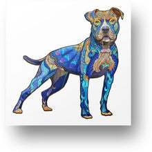 Load image into Gallery viewer, Pitbull-Wooden-Puzzle Main Image
