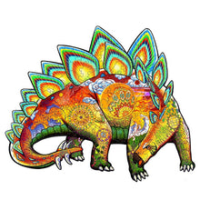 Load image into Gallery viewer, Stegosaurus Wooden Jigsaw Puzzle
