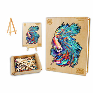 Charming Fish - Box Wooden Puzzle