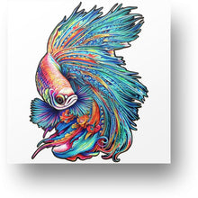 Load image into Gallery viewer, Charming Fish - Wooden Puzzle
