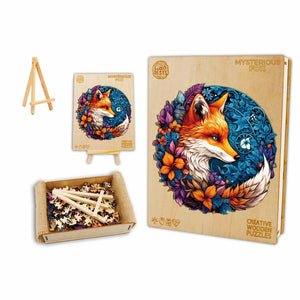 Charming Fox Box Wooden Puzzle