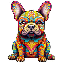 Load image into Gallery viewer, Cute Bulldog Wooden Puzzle
