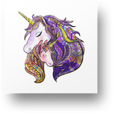 Load image into Gallery viewer, Magical Unicorns Wooden Puzzle Main Image
