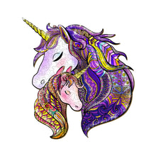 Load image into Gallery viewer, Magical Unicorns Wooden Puzzle
