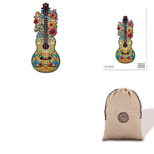 Load image into Gallery viewer, Romantic Guitar - Eco Bag Wooden Puzzle
