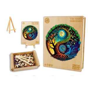 Tree of Night and Day - Box Wooden Puzzle
