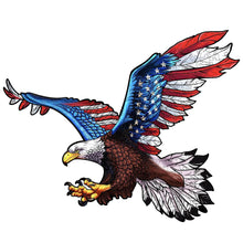 Load image into Gallery viewer, American Eagle Wooden Jigsaw Puzzle
