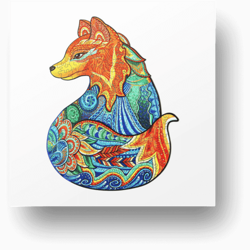 Cunning Fox Wooden Puzzle Main image
