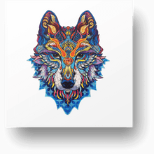 Load image into Gallery viewer, Fierce Wolf Wooden Puzzle Main image
