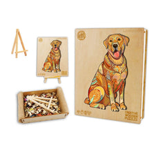 Load image into Gallery viewer, Labrador Box Wooden Puzzle
