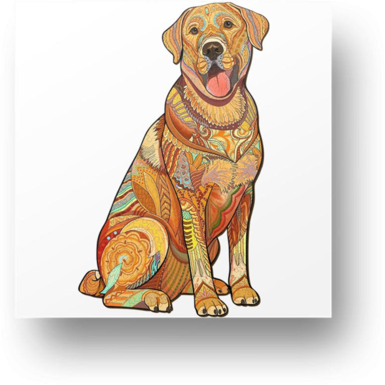 Labrador Wooden Puzzle Main Image