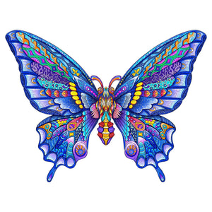 Magnificent Butterfly Wooden Jigsaw Puzzle