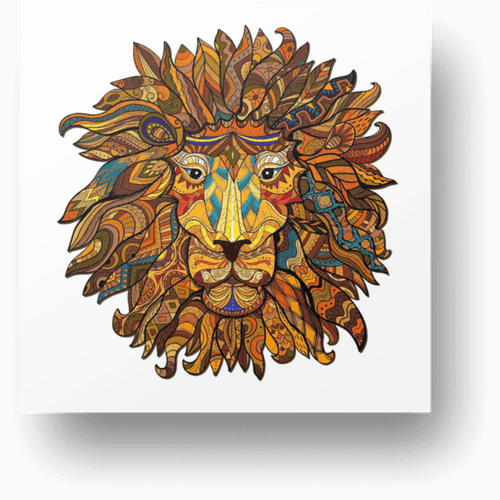 Mighty Lion Wooden Puzzle
