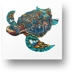 Sea Turtle Wooden Puzzle Main Image