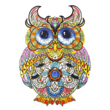Load image into Gallery viewer, Wise Owl Wooden Jigsaw Puzzle
