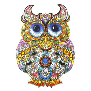 Wise Owl Wooden Jigsaw Puzzle