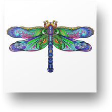 Load image into Gallery viewer, Fascinating Dragonfly Wooden Puzzle

